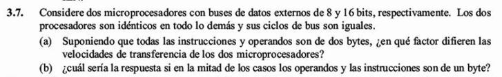 Ejercicio 3.7 de Stallings 7
